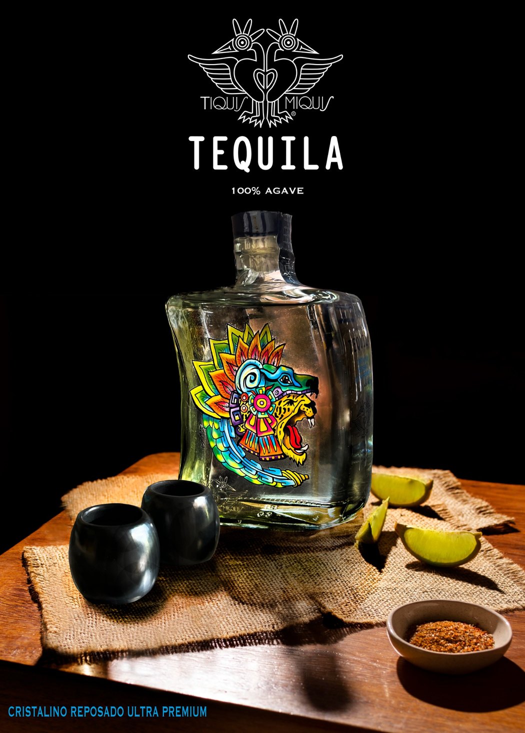 Tiquis Miquis Tequila Reposado Cristalino